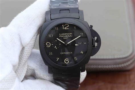 panerai gmt ceramic replica|panerai luminor gmt review.